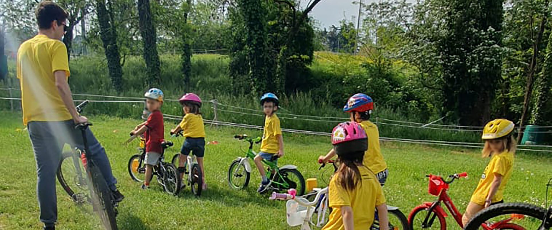 bambini al bike park